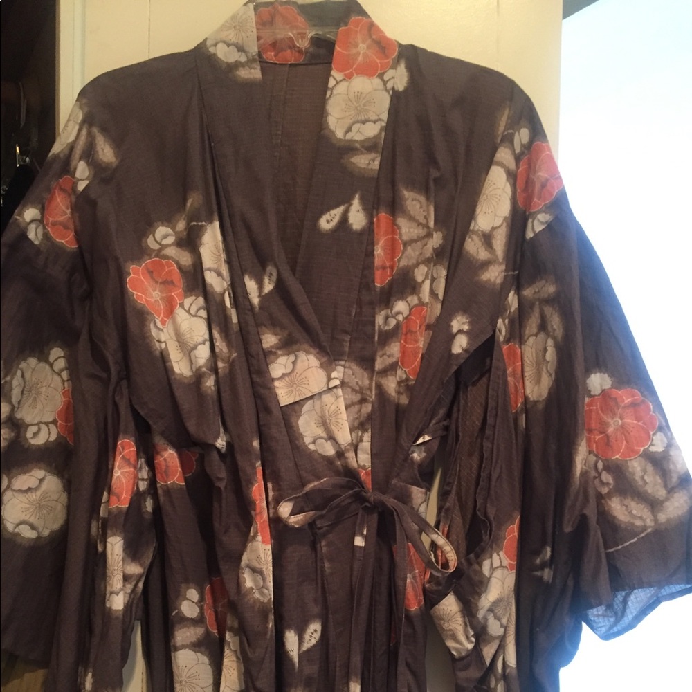 Vintage kimono bathrobe